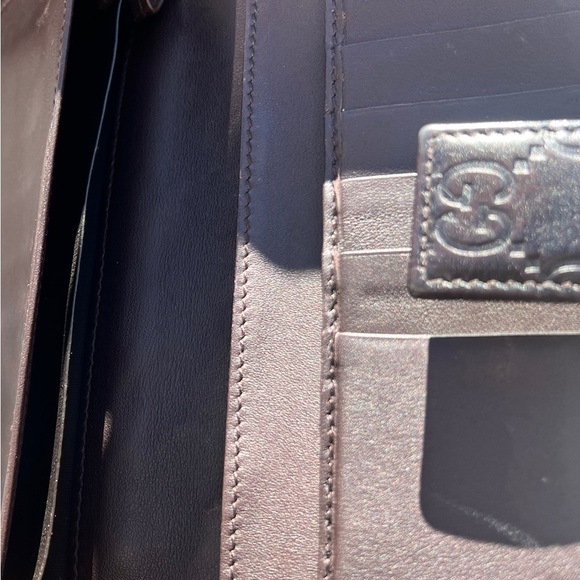 i
Gucci Dark Brown Guccissima Leather Flap Continental Wallet - Picture 10 of 10